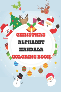 Christmas Alphabet Coloring Book