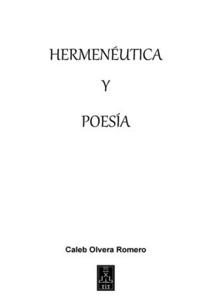 Hermenéutica y poesía