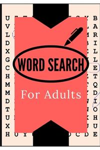Word Search for Adults