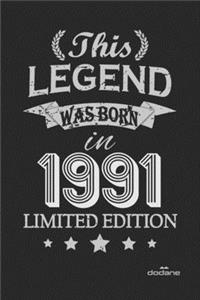 This Legend was born in 1991 LIMITED EDITION