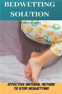 Bedwetting Solution