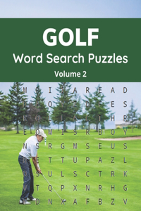 Golf Word Search Puzzles (Volume 2)