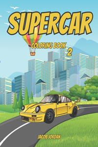Supercar Coloring Book 2