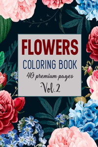 Flowers Coloring Book Vol2