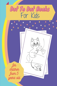 Dot To Dot Books For Kids for children from 5 years old