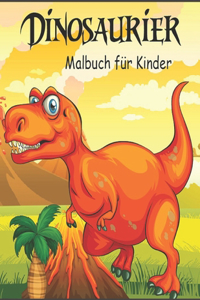 Dinosaurier Malbuch für Kinder