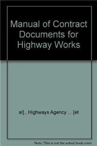 Manual of contract documents for highway works