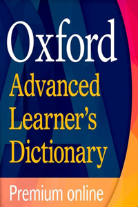 Oxford Advanced Learner's Dictionary Premium Online (1 Year's Access)