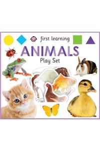 First Learning Animals Play Set