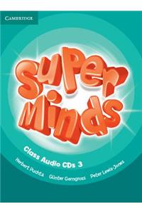 Super Minds Level 3 Class Audio CDs (3)