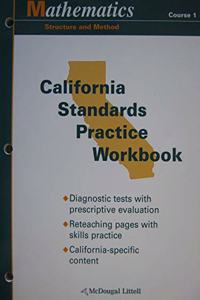 McDougal Littell Structure & Method California: Standards Support Workbook (Student) Grade 6