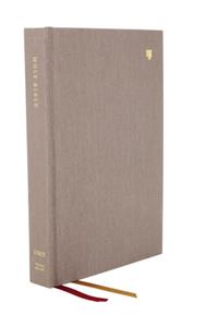 NET Bible, Thinline Large Print, Cloth over Board, Gray, Comfort Print