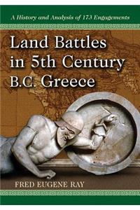 Land Battles in 5th Century B.C. Greece
