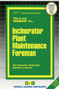 Incinerator Plant Maintenance Foreman