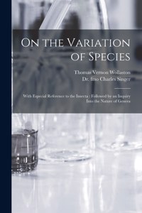 On the Variation of Species