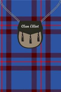 Clan Elliot Tartan Journal/Notebook