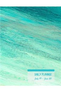 Daily planner July 19 - June 20