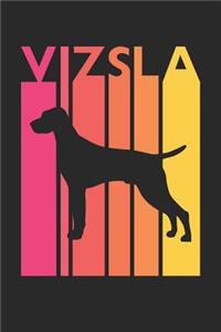 Vintage Vizsla Notebook - Gift for Vizsla Lovers - Vizsla Journal