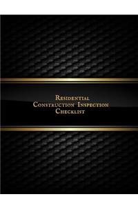 Residential Construction Inspection Checklist