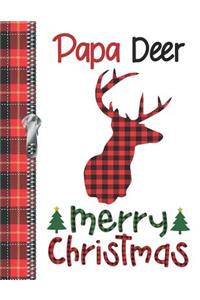 Papa Deer Merry Christmas