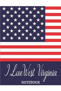 I Love West Virginia - Notebook