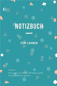 Notizbuch für Lehrer
