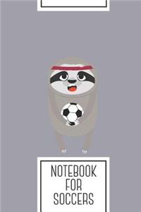 Notebook for Soccers
