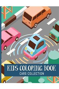 Kids Coloring Book Cars Collection