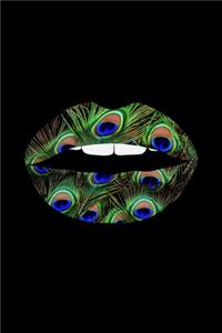 Peacock Lips - Animal Print - Notebook