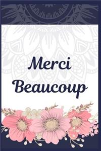 Merci Beaucoup Planner Notebook Journal