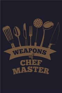 Weapons Of Chef Master