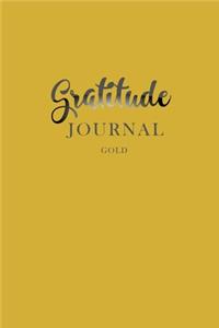 Gratitude Journal Gold