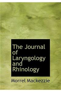 The Journal of Laryngology and Rhinology