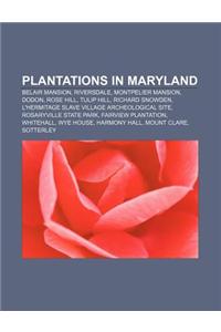 Plantations in Maryland
