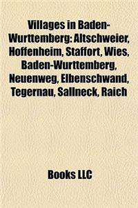 Villages in Baden-Wurttemberg Villages in Baden-Wurttemberg