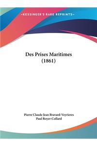 Des Prises Maritimes (1861)