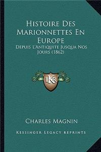 Histoire Des Marionnettes En Europe