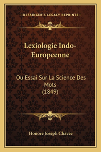 Lexiologie Indo-Europeenne