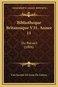 Bibliotheque Britannique V31, Annee 11