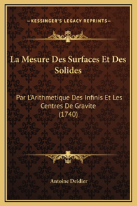 La Mesure Des Surfaces Et Des Solides