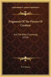 Fragments Of The Process Of Creation