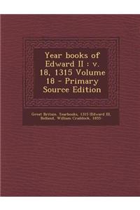 Year Books of Edward II