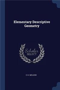 Elementary Descriptive Geometry