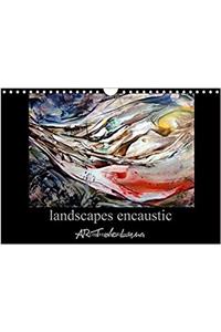 Landscapes Encaustic Art De Luna 2017