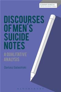 Discourses of Men's Suicide Notes