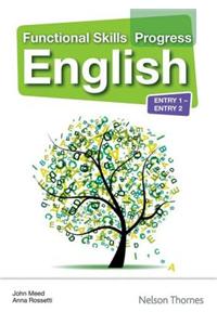 Functional Skills Progress English Entry 1 - Entry 2 CD-ROM