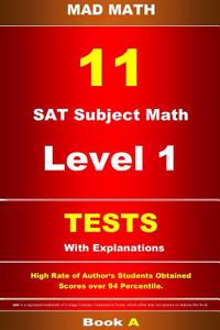 SAT Subject Math Level 1 Tests 11 Book a