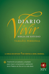 Biblia de Estudio del Diario Vivir Ntv, Tamaño Personal (Letra Roja, Tapa Dura)