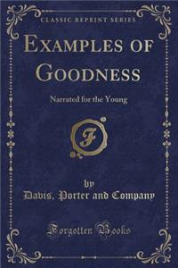 Examples of Goodness: Narrated for the Young (Classic Reprint)