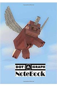 Minecraft Notebook: Dot-grid, Graph; Pocket Notebook / Journal / Diary